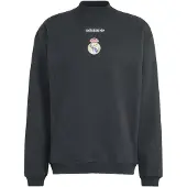 Adidas Sweat-shirt 'Real Madrid EQT' noir / blanc