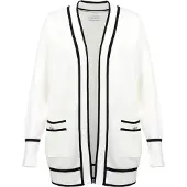 Anna field Cardigan noir / blanc