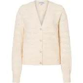 More & more Cardigan 'Ajour' beige