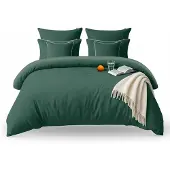 Softimi Parure de lit satinée coton 140x200 cm