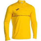Joma Record Iii Half Zip Sweatshirt Jaune 10-11 Years Garçon