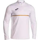 Joma Record Iii Half Zip Sweatshirt Blanc 14-15 Years Garçon