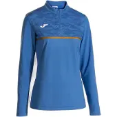 Joma Record Iii Half Zip Sweatshirt Bleu 12-13 Years Fille