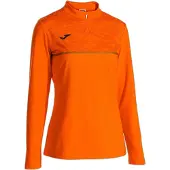Joma Record Iii Half Zip Sweatshirt Orange 12-13 Years Fille