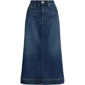 Ralph Lauren Jupe bleu denim