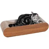 OEM Griffoir en carton pour chat, marron, réversible, solide