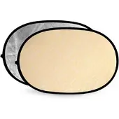 Godox Soft Gold & Silver Reflector Disc - 100x150cm
