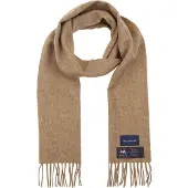 Suitable Echarpe à Carreaux Merinos Beige