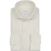 Profuomo Chemise 'Japanese Knitted' blanc cassé