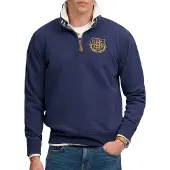Superdry Sweat-shirt 'Varsity' marine / jaune d'or