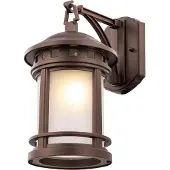Maytoni Salamanca Applique E27 Marron IP44 Verre (E27, IP44)