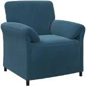 vidaXL Ensemble de canapés , 2 pièces, bleu, en velours