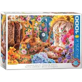 Eurographics Puzzle Cowgirl Boots by Lars Stewart - 1000 pièces