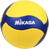 MIKASA - Ballon de volley-ball « V460W » PP7662 (4) (bleu/jaune)