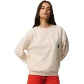 Rip Curl S-series Jacquard Sweatshirt Beige M Femme