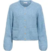 Object Cardigan 'OBJSAGGIA' bleu clair