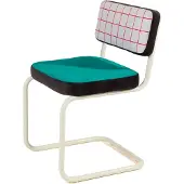 Seletti Chaise à grille rouge Superchair