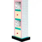 Seletti Armoire de salle de bain Supershelf à grille bleue