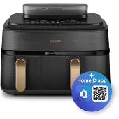 Philips Airfryer 5000 Series Dual Basket NA552/00