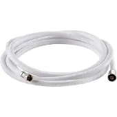 Osculati Flexible de douche net en nylon, blanc 2,5 m , 1 pièce