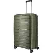 Travelite Air Base, Trolley, Hard Shell, Olive, Large, 4 roues, TSA Combination Lock
