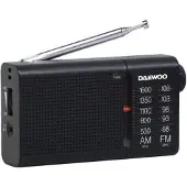 Daewoo Radio portable dw1119/ noir