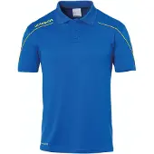 Uhlsport Stream 22 Polo Hommes - Royal / Jaune