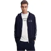 Armani Exchange pour homme. 8NZMSHZ9N1Z1583 Sweat stretch marine (L), Casuel, Polyester