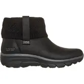 SKECHERS Damen Stiefelette Schwarz Easy Going Cozy Habit 168193/BLK