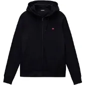 Napapijri Veste de survêtement 'BALIS' rouge / noir / blanc