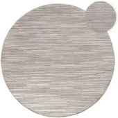 Tapis.fr Tapis d'intérieur & extérieur Verona beige 120 cm rond