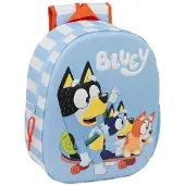 Safta Sac à Dos Bluey 8.64l 27x33x10 Cm 3d