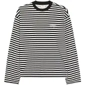 Bershka T-Shirt noir / blanc