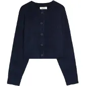 Bershka Cardigan bleu foncé
