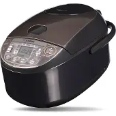 Zojirushi NL-GAQ10, Cuiseur vapeur + cuiseur à riz, Noir