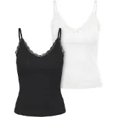 Urban Classics Haut noir / blanc