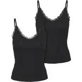 Urban Classics Tb7514a Sleeveless V Neck T-shirt 2 Units Noir 3XL Femme