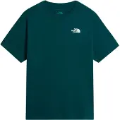 The North Face T-Shirt 'EVOLUTION BOX NSE' turquoise / blanc