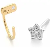 Secrecy E8221cdaww900 Earrings Argenté Femme