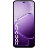 OPPO A6x 5G Smartphone 6+256GB 6.75" Android 15 MediaTek Dimensity 6300 6100mAh Violet
