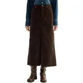 Wrangler Maxi Skirt Marron 28 / 00 Femme