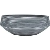 vidaXL Vasque à poser Gris Rond Ø41x14 cm Céramique