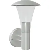 vidaXL Applique murale d'extérieur argenté acier inoxydable