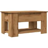 vidaXL Table basse Artisan-Chêne 79x49x41 cm Bois composite