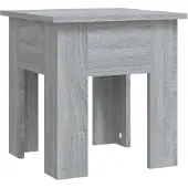 vidaXL Table basse Gris Sonoma 40x40x42 cm Bois composite