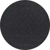 Tapis.fr Tapis d'intérieur & extérieur Verona gris 200 cm rond