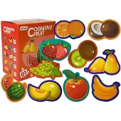 Lean Toys Puzzle éducatif pour bébés Fruits 5 parties 40 pièces