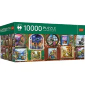Trefl , "Fenêtres des saisons", puzzle de 10 000 pièces