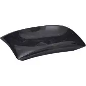 vidaXL Lavabo noir 50x35x10 cm marbre