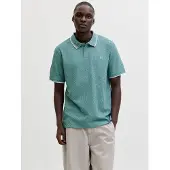 Jack & Jones T-Shirt 'JJEAustin' bleu cyan / blanc